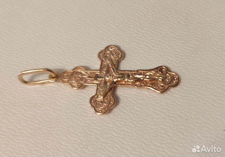 Золотой крестик