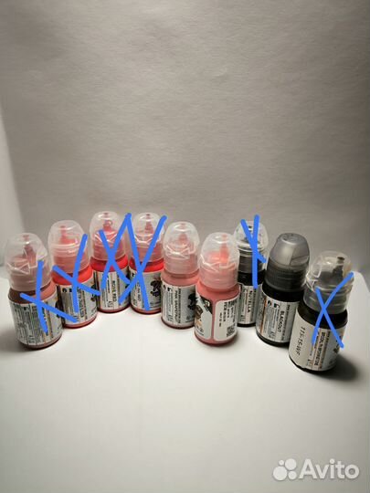 Пигменты для перманентного макияжа и тату