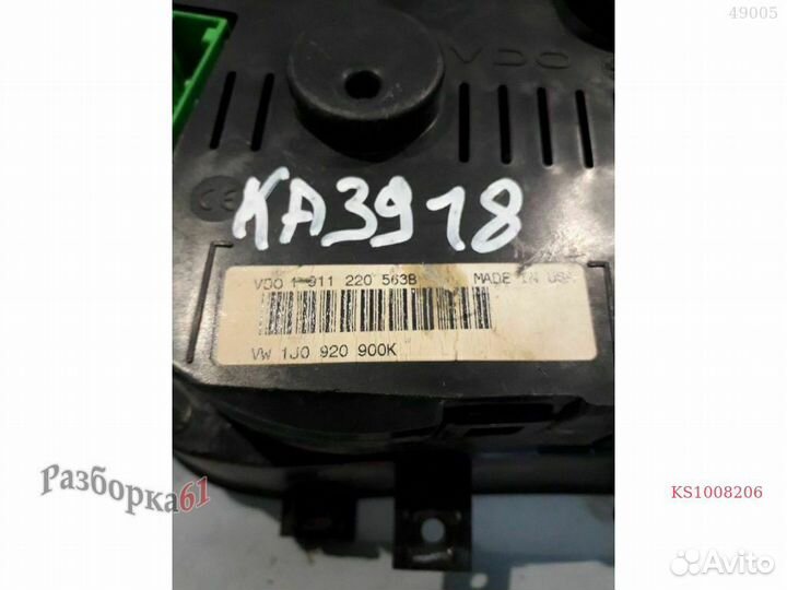 Панель приборов (спидометр) volkswagen golf 4