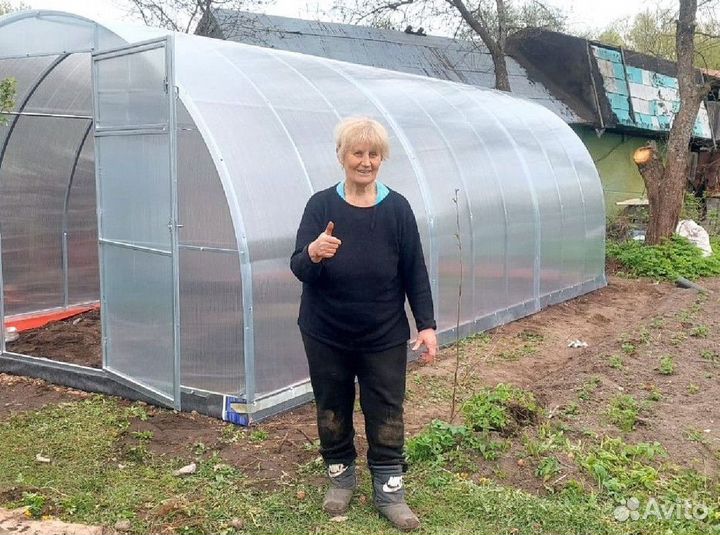 Теплицы из поликарбоната усиленная