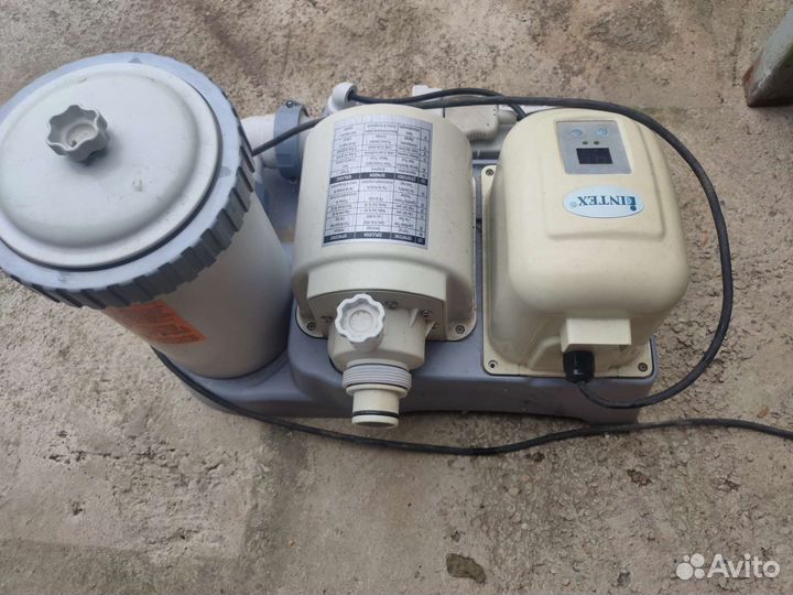 Каркасный бассейн intex бу