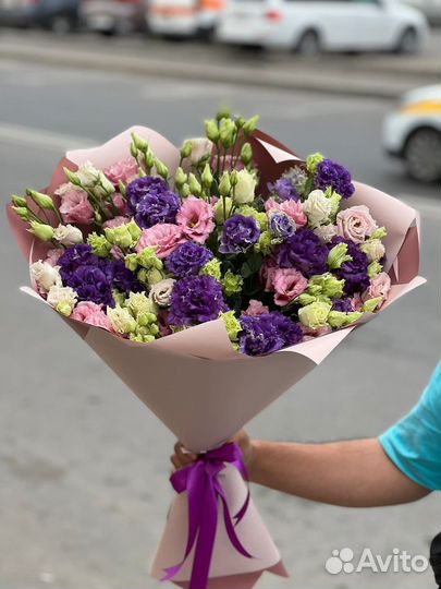 Букет из эустома