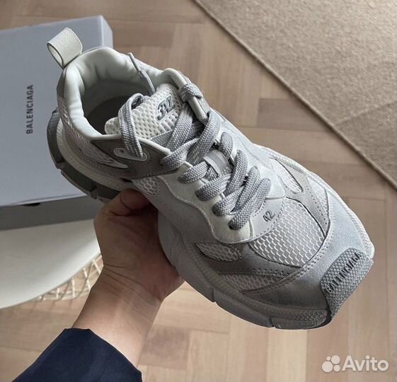 Balenciaga 3XL Worn Out Sneaker Light Grey