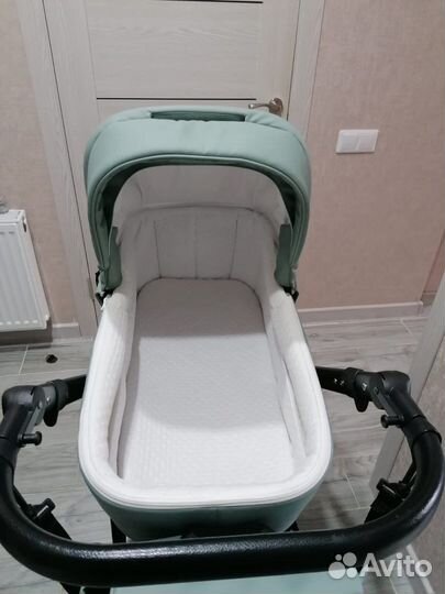 Коляска 2 в 1 эко кожа