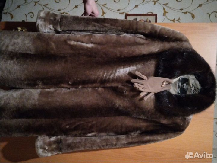 Шуба мутон