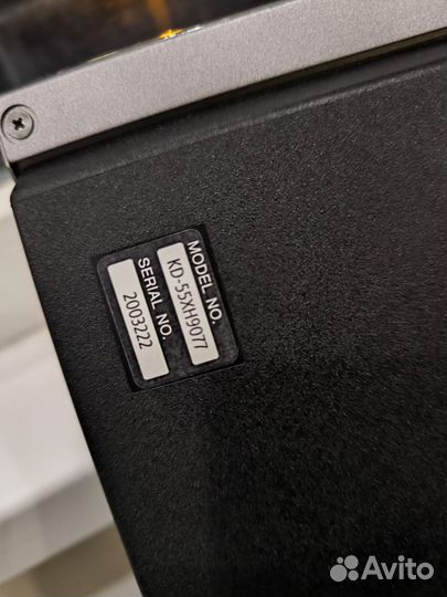 Телевизор sony 55xh9077 на детали