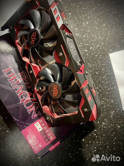 Видеокарта RX580 8gb Red Devil