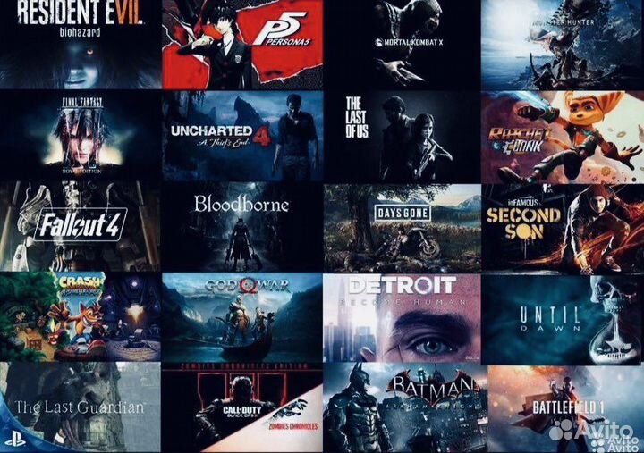 Игры на PS 4, PS 5