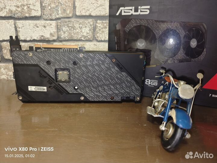 RX 5700 asus tuf gaming(коробка+пломба)