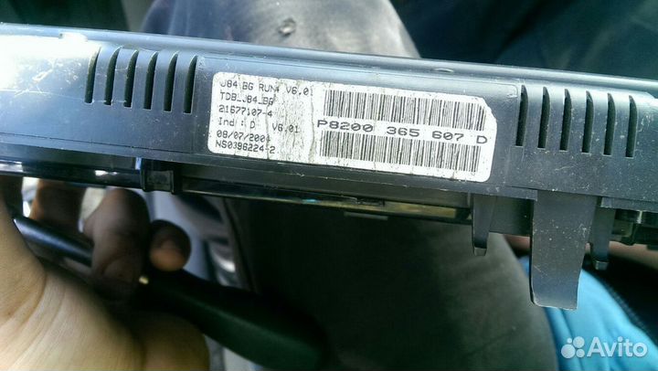 Спидометр renault scenic 2