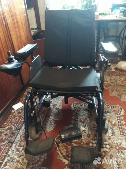 Инвалидная коляска с электроприводом бу