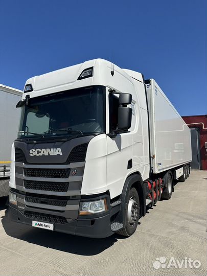 Scania R410 с полуприцепом, 2021