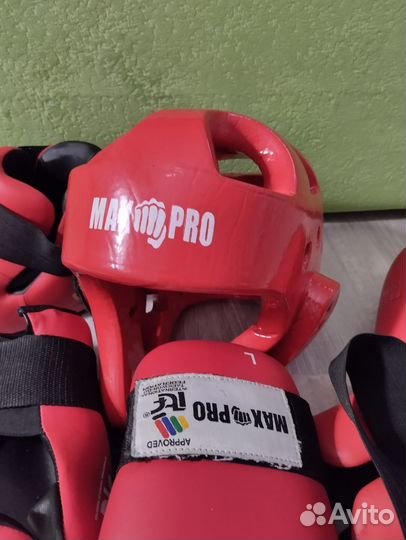 Защита тхэквондо Maxpro (шлем, перчатки, футы)