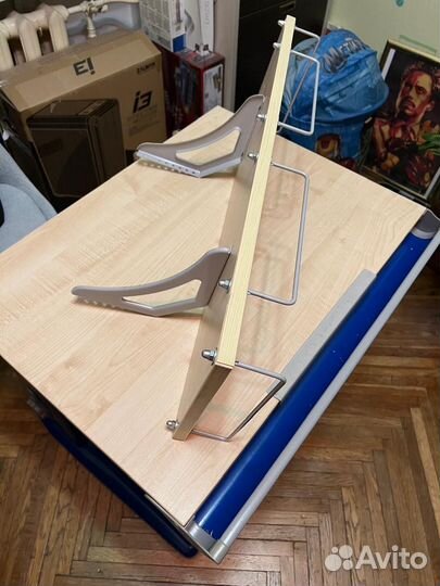 Дэми комплект из 3х предметов: парта, стул и полка