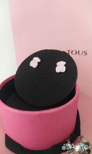 Серьги Tous с кварцитом