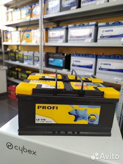 Комплект Аккумулятор 110Ah Baren на экскаватор Pro