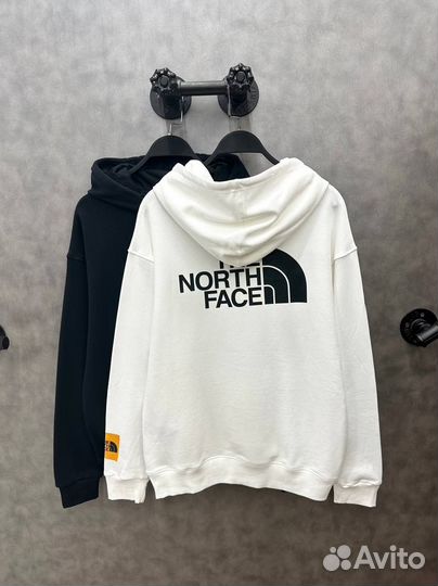 Худи The north face беля (унисекс )