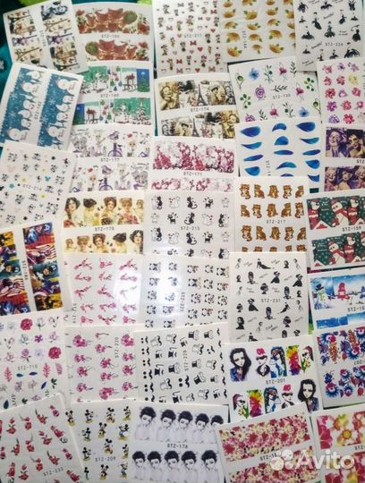 Наклейки для ногтей