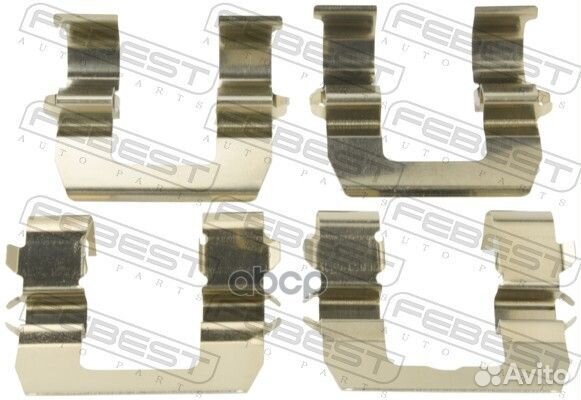 Монтажный комплект для дисковых колодок mitsubi