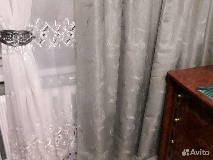 Шторы, тюль блеск аут