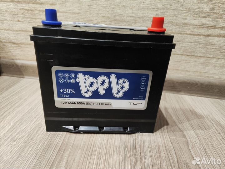 Aкб 65Ач Topla Asia