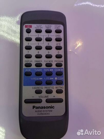 Оригинальный пульт ду eur648265