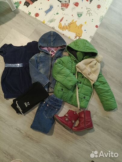 Детские вещи пакетом на девочку 92-98