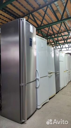 Холодильник бу AEG двухкамерный Доставка