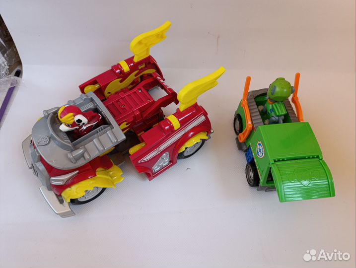 Игрушки щенячий патруль маршал и