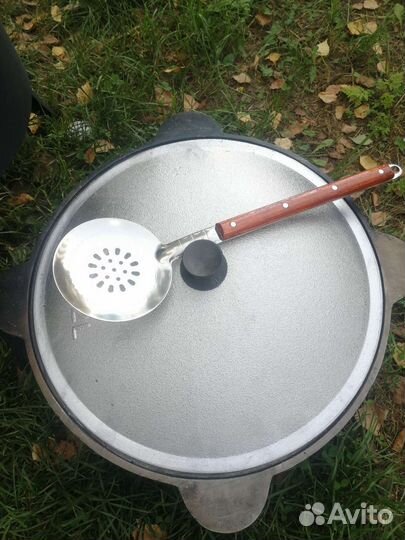 Казан чугунный с печкой