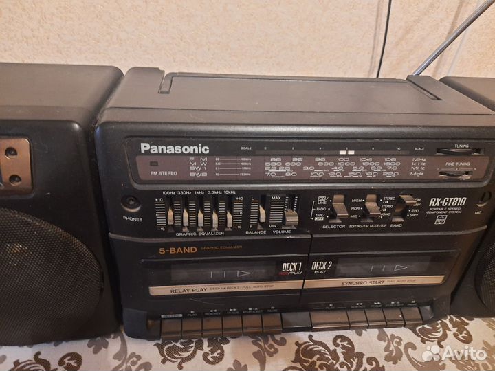 Магнитофон panasonic
