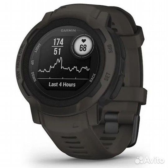 Garmin Instinct 2 -GPS-умные часы, графитовые