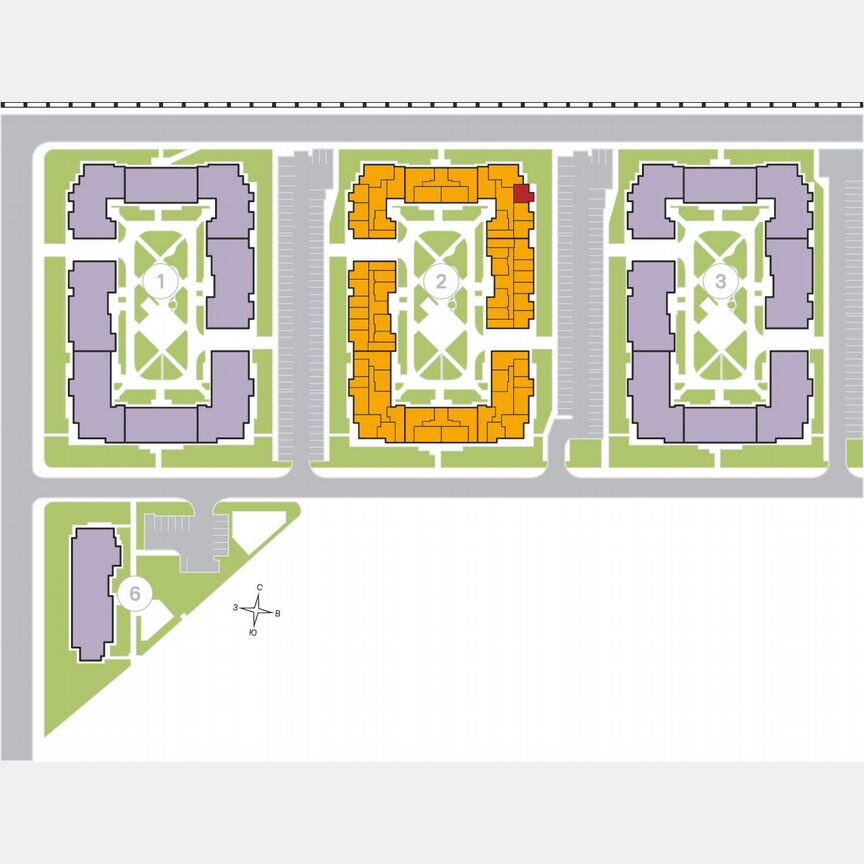 1-к. квартира, 37,3 м², 2/4 эт.