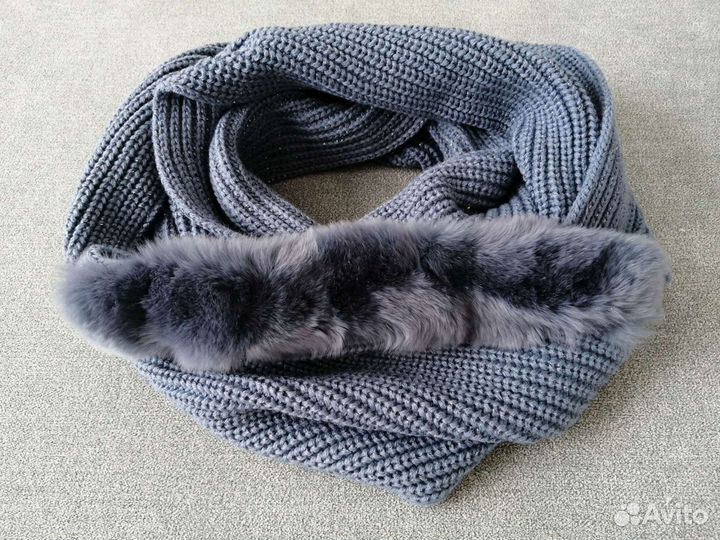 Снуд, шарф новый