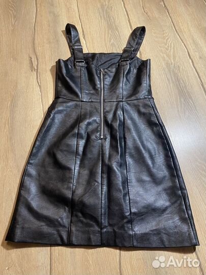Кожаное платье befree