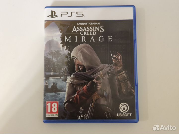 Assassin's creed mirage PS5 диск