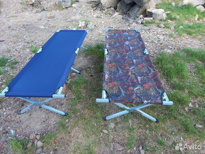 Раскладушка туристическая складная. Новая