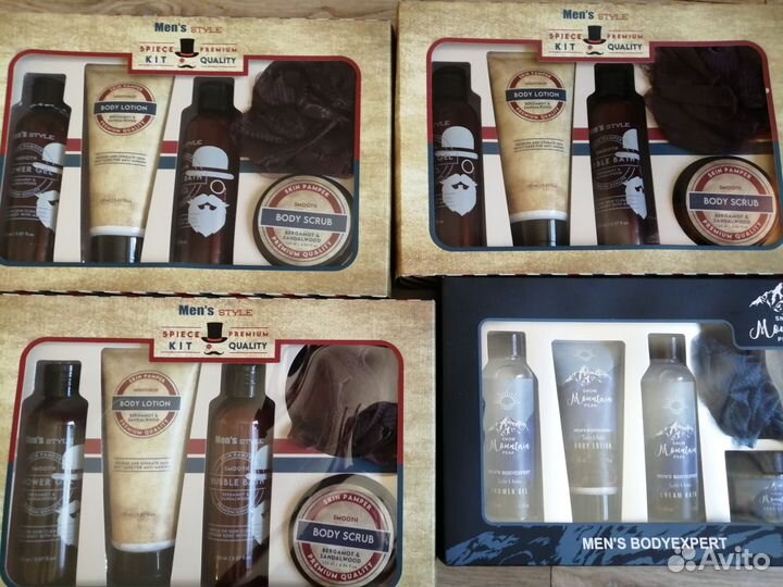 Подарочные наборы для мужчин 5 предметов