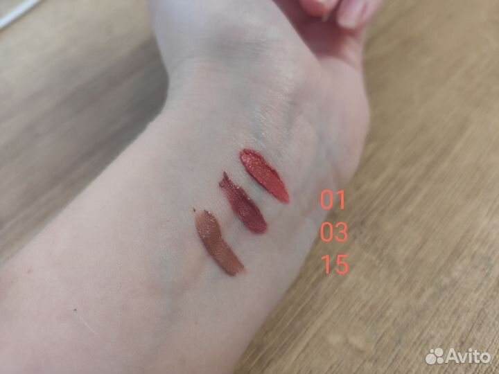 Жидкая помада divage velvet 3шт