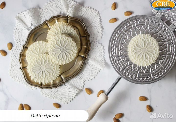 Электровафельница CBE 8090100 rosone вафельница