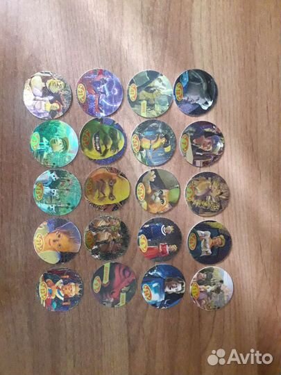 Фишки, шрек,коллекционные