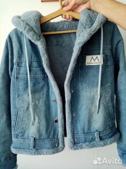 Продается утепленная джинсовка