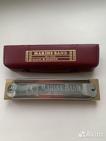 Губная гармошка Marine band by Hohner № 364/24 С