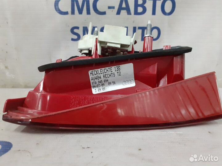 Фонарь крышки багажника задний правый Audi A5 8K