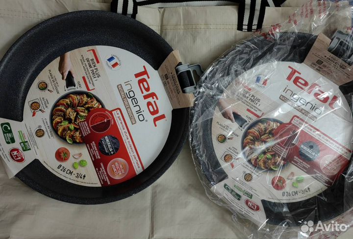Сковорода Tefal Ingenio Natural Force L3960502 26
