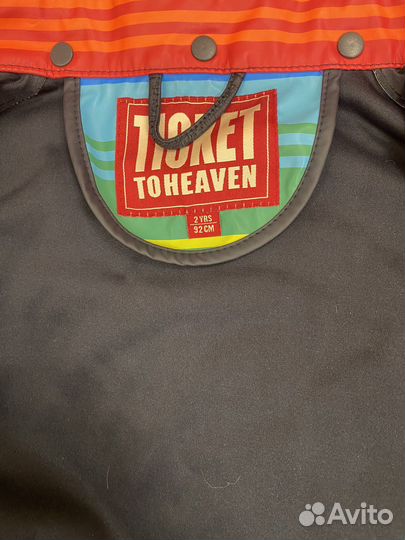 Куртка дождевик ticket to heaven
