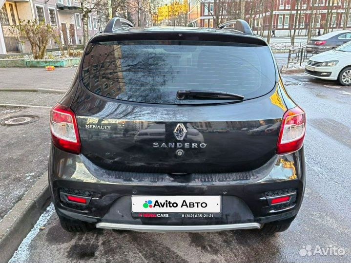 Renault Sandero Stepway 1.6 AT, 2015, 95 000 км