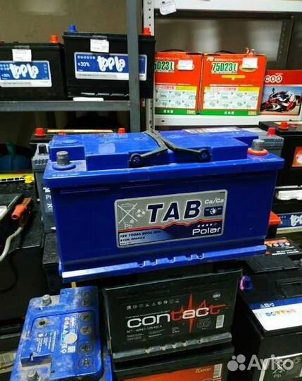 Аккумуляторы тав Polar Blue 60 74 100a/ч