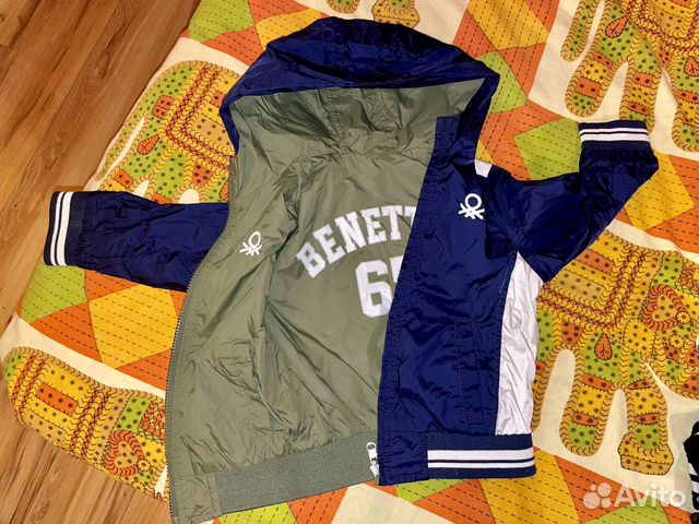 Ветровка двухсторонняя Benetton