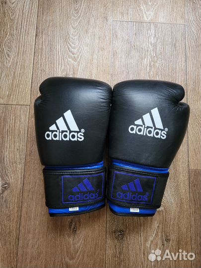 Боксерские перчатки 14 oz натуральная кожа